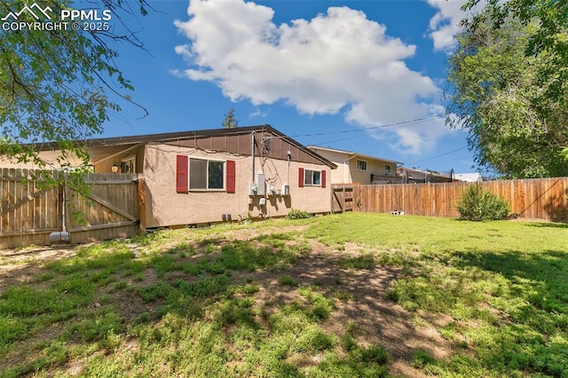 1443 Luna Dr, Fountain, CO 80817 - rear view of property