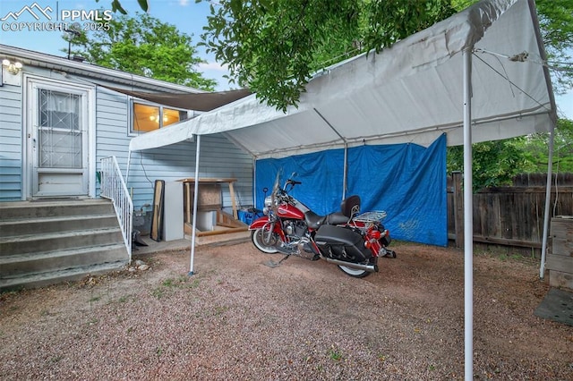 822 W Monroe St, Colorado Springs, CO 80907 - view of yard with a carport