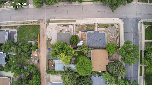 822 W Monroe St, Colorado Springs, CO 80907 - aerial view of property and surrounding area