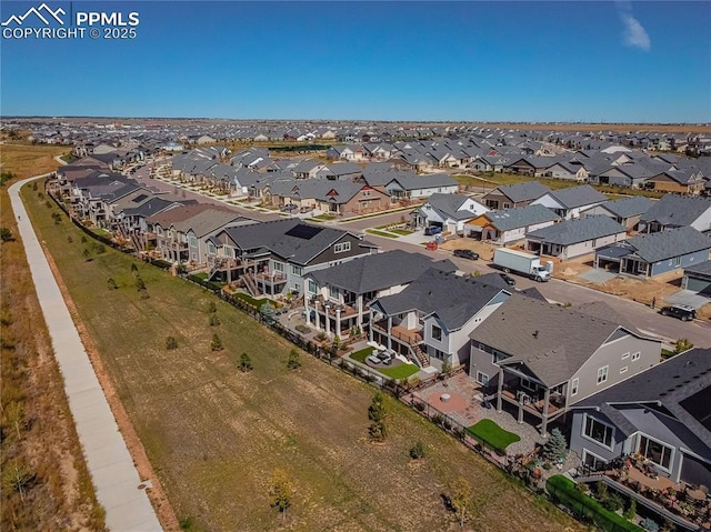 5960 Bennach Grv, Colorado Springs, CO 80927 - aerial overview of property's location featuring nearby suburban area