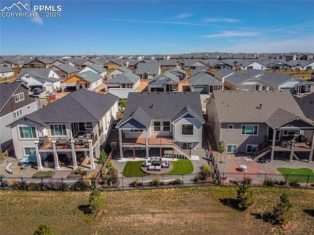5960 Bennach Grv, Colorado Springs, CO 80927 - aerial view of residential area