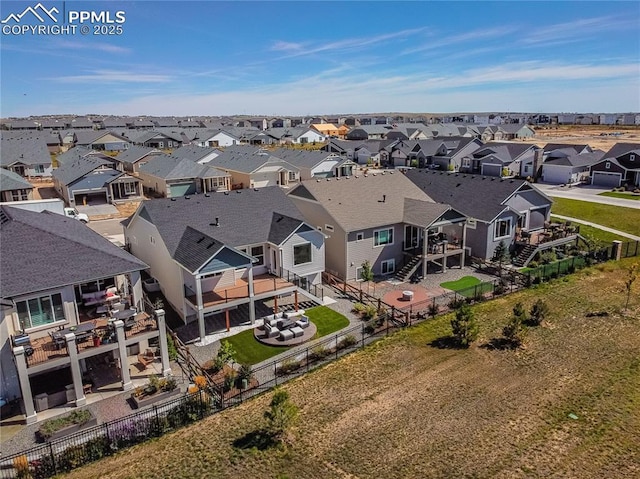 5960 Bennach Grv, Colorado Springs, CO 80927 - aerial view of residential area