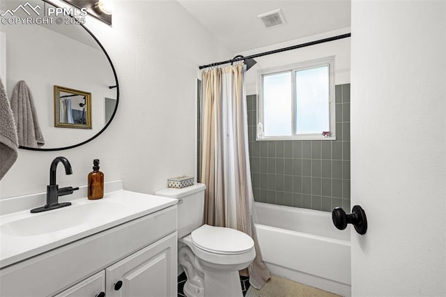 3619 Regis St, Colorado Springs, CO 80909 - bathroom with vanity and shower / tub combo with curtain