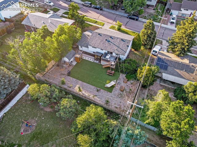 3619 Regis St, Colorado Springs, CO 80909 - aerial perspective of suburban area