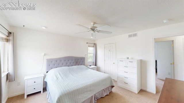 2160 Ance St, Strasburg, CO 80136 - bedroom with light carpet and ceiling fan