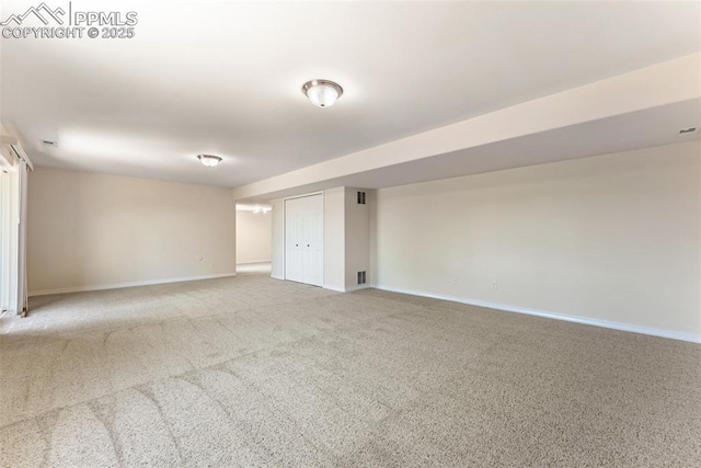 9891 Red Sage Dr, Colorado Springs, CO 80920 - carpeted spare room with baseboards