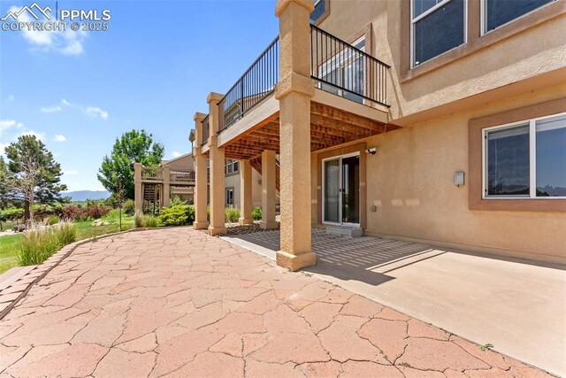 9891 Red Sage Dr, Colorado Springs, CO 80920 - patio / terrace with a patio area and stairway