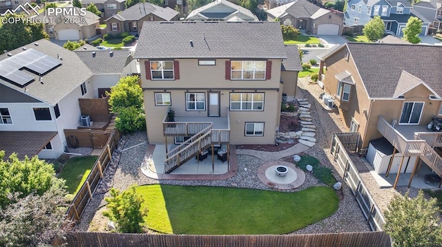 6372 Shooting Iron Way, Colorado Springs, CO 80923 - aerial perspective of suburban area