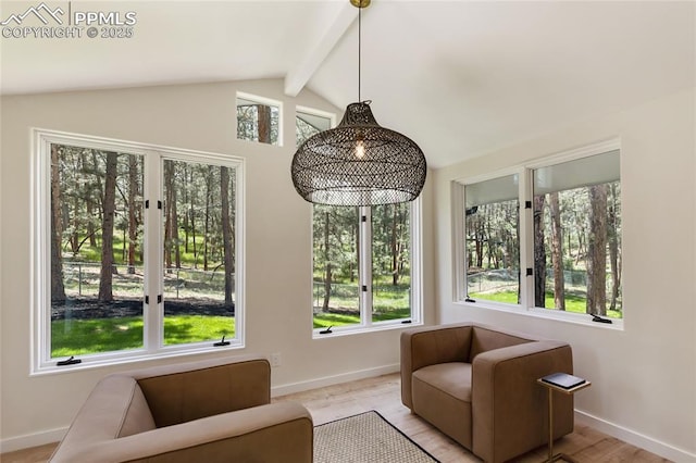 1320 Spring Valley Dr, Colorado Springs, CO 80921 - living area with plenty of natural light and wood finished floors