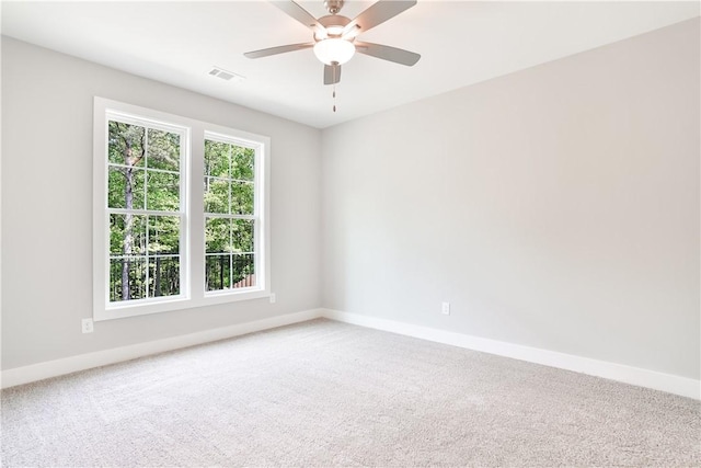 100 Hunters Way, Opelika, AL 36801 - spare room with carpet and ceiling fan