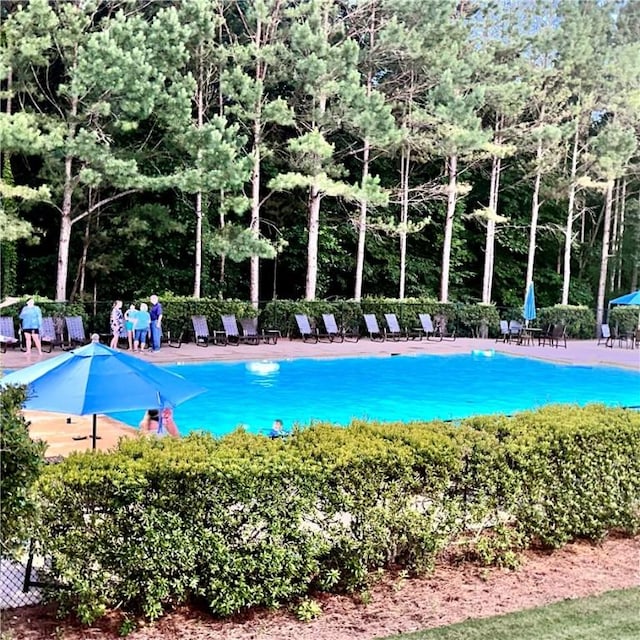 667 Carpenter Way, Auburn, AL 36830 - community pool featuring a patio area