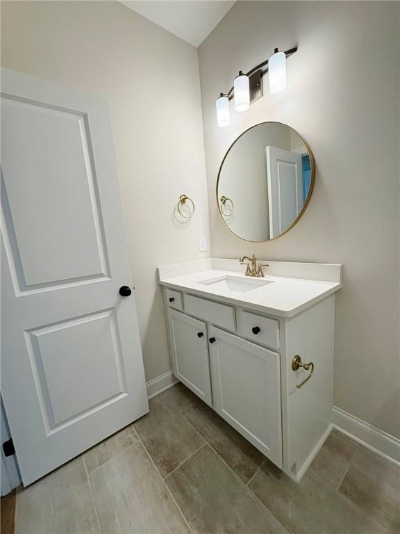 1649 James Burt Pkwy, Auburn, AL 36830 - bathroom featuring baseboards and vanity