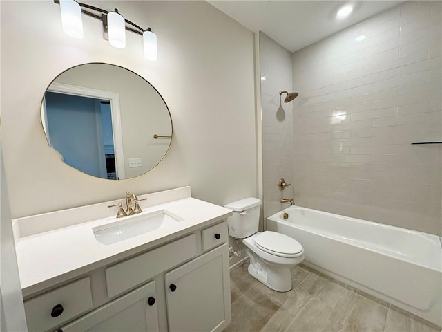 1649 James Burt Pkwy, Auburn, AL 36830 - full bath with toilet, vanity, and washtub / shower combination