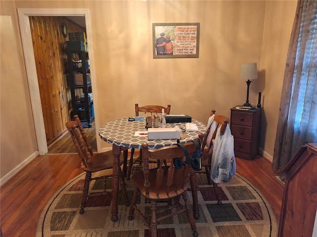 1701 53rd St, Valley, AL 36854 - dining area with wood finished floors and baseboards