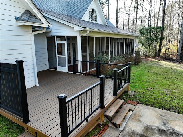 1155 County Road 517, Lanett, AL 36863 - deck with a sunroom and french doors