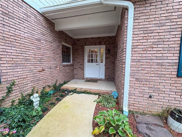 1155 County Road 517, Lanett, AL 36863 - view of exterior entry with brick siding