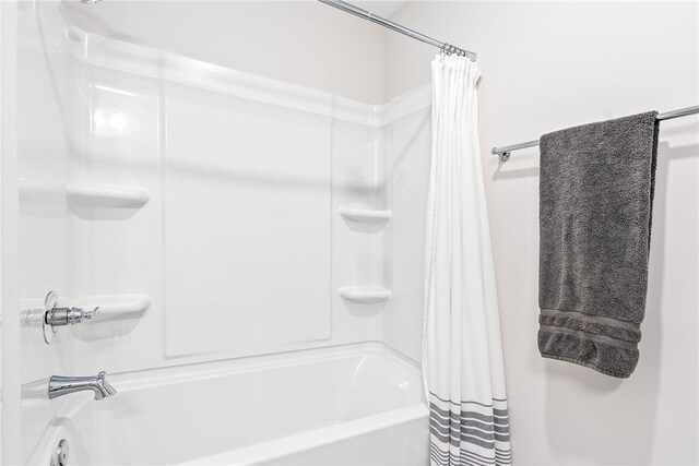 2402 Furlong Trl, Auburn, AL 36830 - bathroom with shower / bath combo with shower curtain