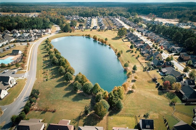 3053 Mimms Trail Rd, Auburn, AL 36832 - aerial view of property's location featuring a large body of water and nearby suburban area