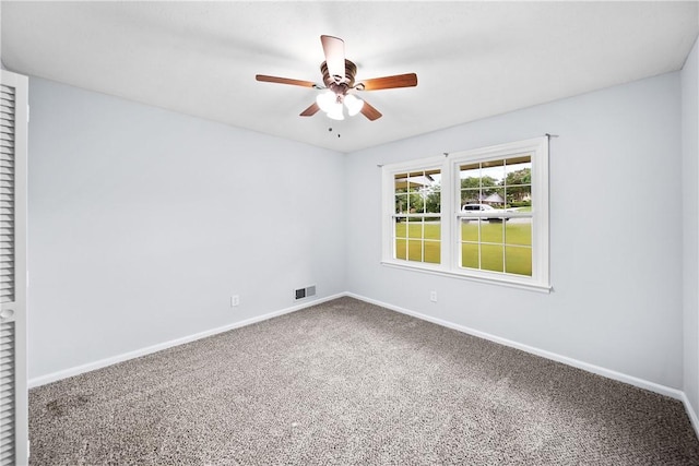 2 Lakewood Cir, Phenix City, AL 36867 - carpeted empty room featuring baseboards and ceiling fan