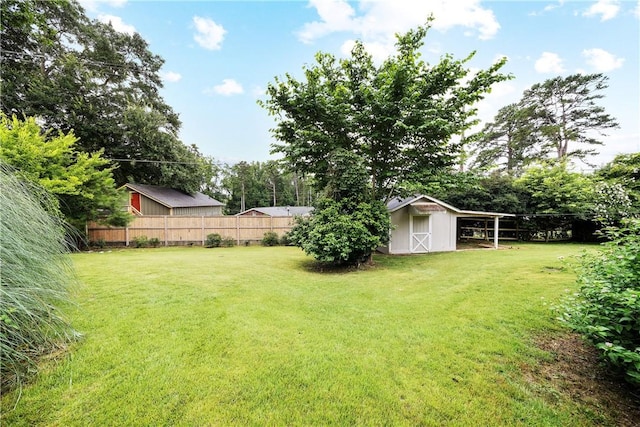 2 Lakewood Cir, Phenix City, AL 36867 - view of yard featuring a shed