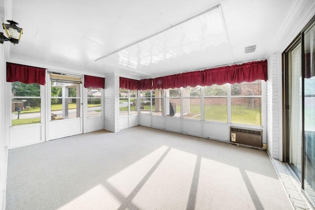 5004 22nd Ave, Phenix City, AL 36867 - unfurnished sunroom featuring cooling unit