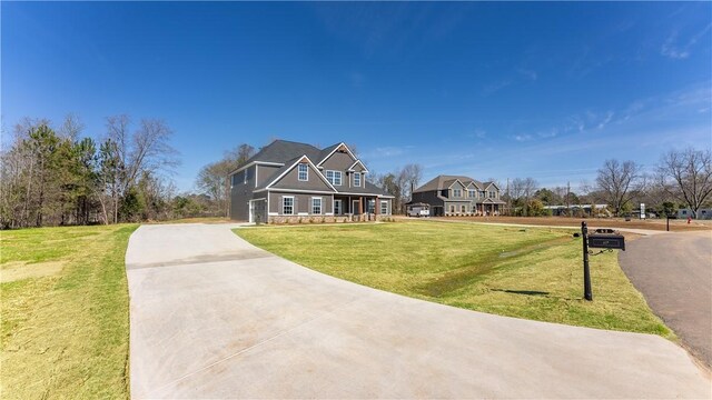 42 Lee Road 2234, Smiths Station, AL 36877 - craftsman-style home with driveway and a front yard