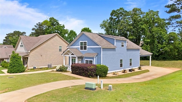 2514 Churchill Cir, Auburn, AL 36832 - view of front of home with a front lawn and driveway