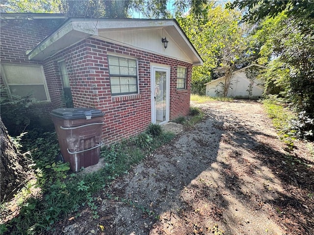 view of side of home