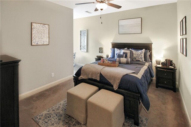 3855 Academy Dr Unit 402, Opelika, AL 36801 - carpeted bedroom with baseboards and ceiling fan
