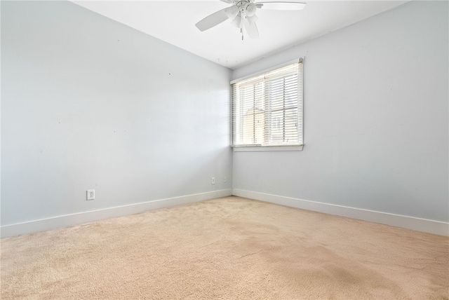 650 Dekalb St Unit 4302, Auburn, AL 38630 - spare room featuring light carpet and a ceiling fan