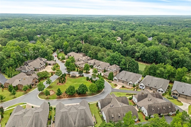 1794 Covington Rdg Unit 402, Auburn, AL 36830 - aerial perspective of suburban area featuring a heavily wooded area