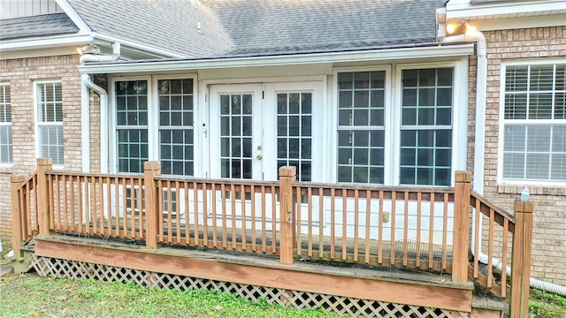 view of deck