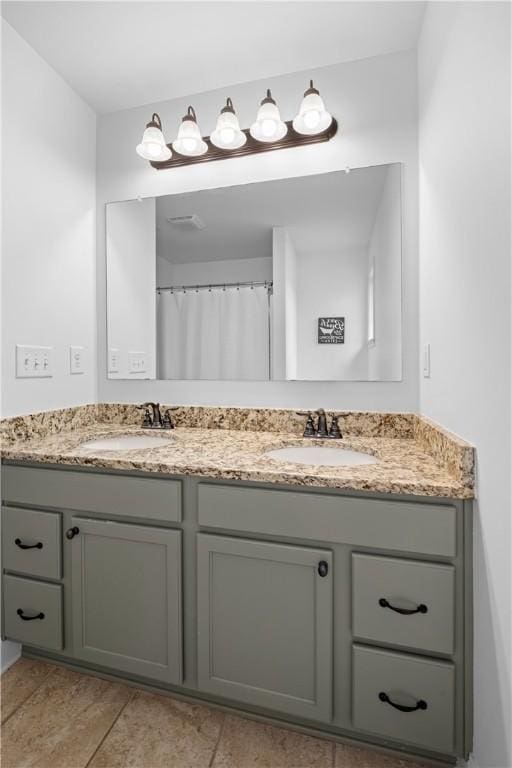 197 Westover St, Auburn, AL 36832 - bathroom featuring double vanity