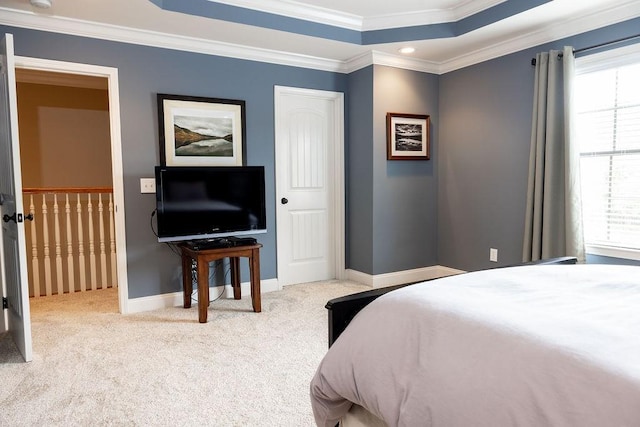 1986 Stephanie Ct Unit Lt64, Auburn, AL 36830 - bedroom with ornamental molding, multiple windows, carpet, and recessed lighting