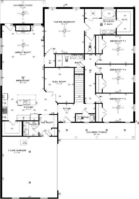 1534 Everly Dr, Opelika, AL 36801 - view of room layout