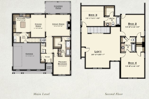 1641 James Burt Pkwy, Auburn, AL 36830 - view of property floor plan