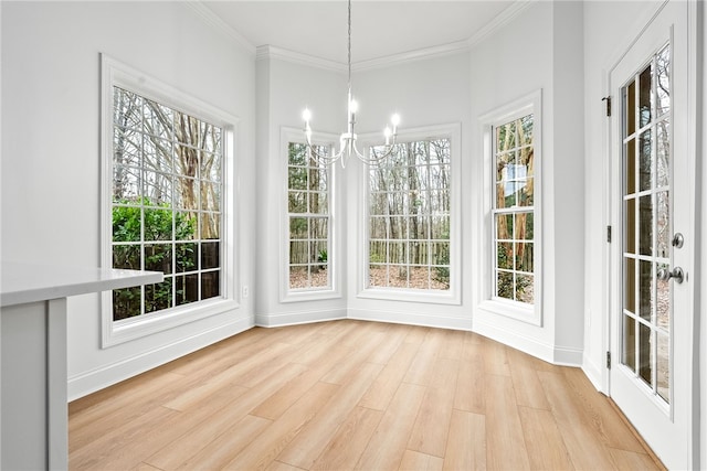 1756 Vfw Rd, Auburn, AL 36832 - unfurnished sunroom featuring a chandelier, french doors, and healthy amount of natural light
