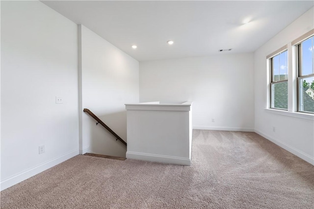 564 Grey Oak Cir, Auburn, AL 36830 - spare room featuring light carpet and recessed lighting