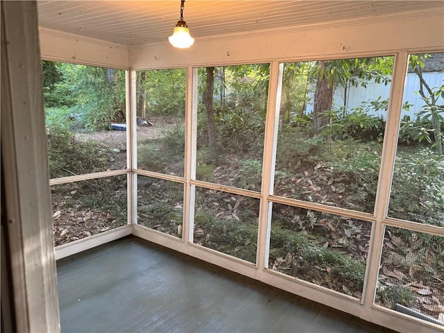 336 Payne St, Auburn, AL 36830 - unfurnished sunroom featuring wood finished floors