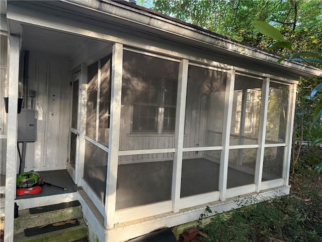 336 Payne St, Auburn, AL 36830 - exterior view of electric panel