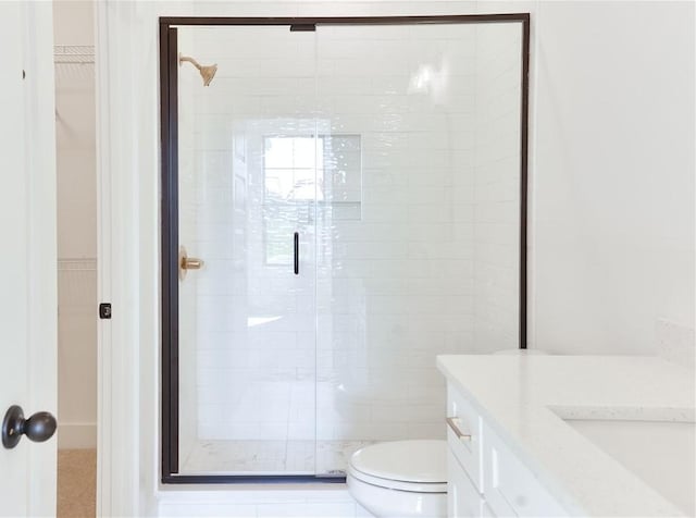 0309 Northgate Blvd, Auburn, AL 36830 - full bath featuring a walk in closet, a shower stall, and vanity