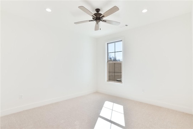 0309 Northgate Blvd, Auburn, AL 36830 - carpeted empty room featuring recessed lighting and a ceiling fan