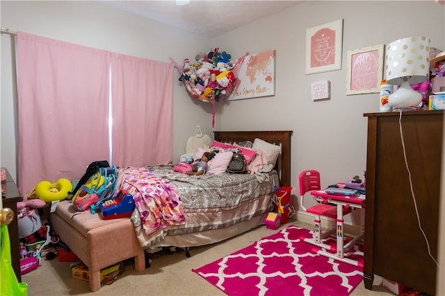 bedroom featuring carpet floors