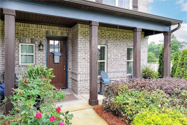 2131 Preserve Dr, Auburn, AL 36879 - view of exterior entry with brick siding and covered porch