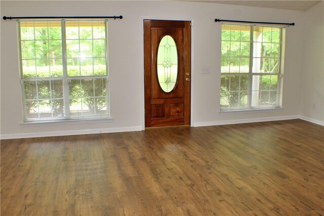50 Cricket Rdg, Tallassee, AL 36078 - entryway with baseboards and wood finished floors