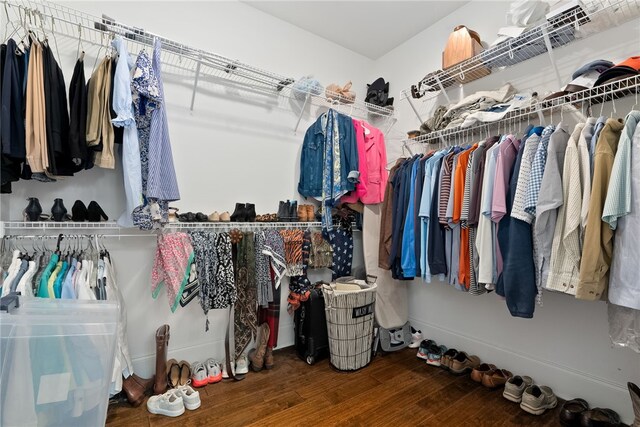 554 Arbor Dr, Auburn, AL 36830 - spacious closet featuring wood finished floors