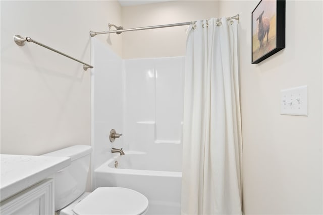 554 Arbor Dr, Auburn, AL 36830 - full bathroom with vanity and shower / bath combo with shower curtain