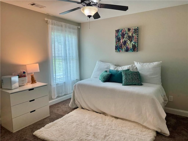 2457 Snowshill Ln, Auburn, AL 36832 - carpeted bedroom featuring multiple windows, baseboards, and a ceiling fan