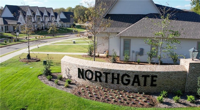 3232 Bradley Ln, Auburn, AL 36830 - community sign featuring a residential view and a yard