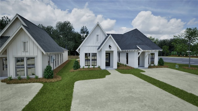 1062 Hunters Way, Opelika, AL 36801 - modern inspired farmhouse featuring board and batten siding and a front lawn